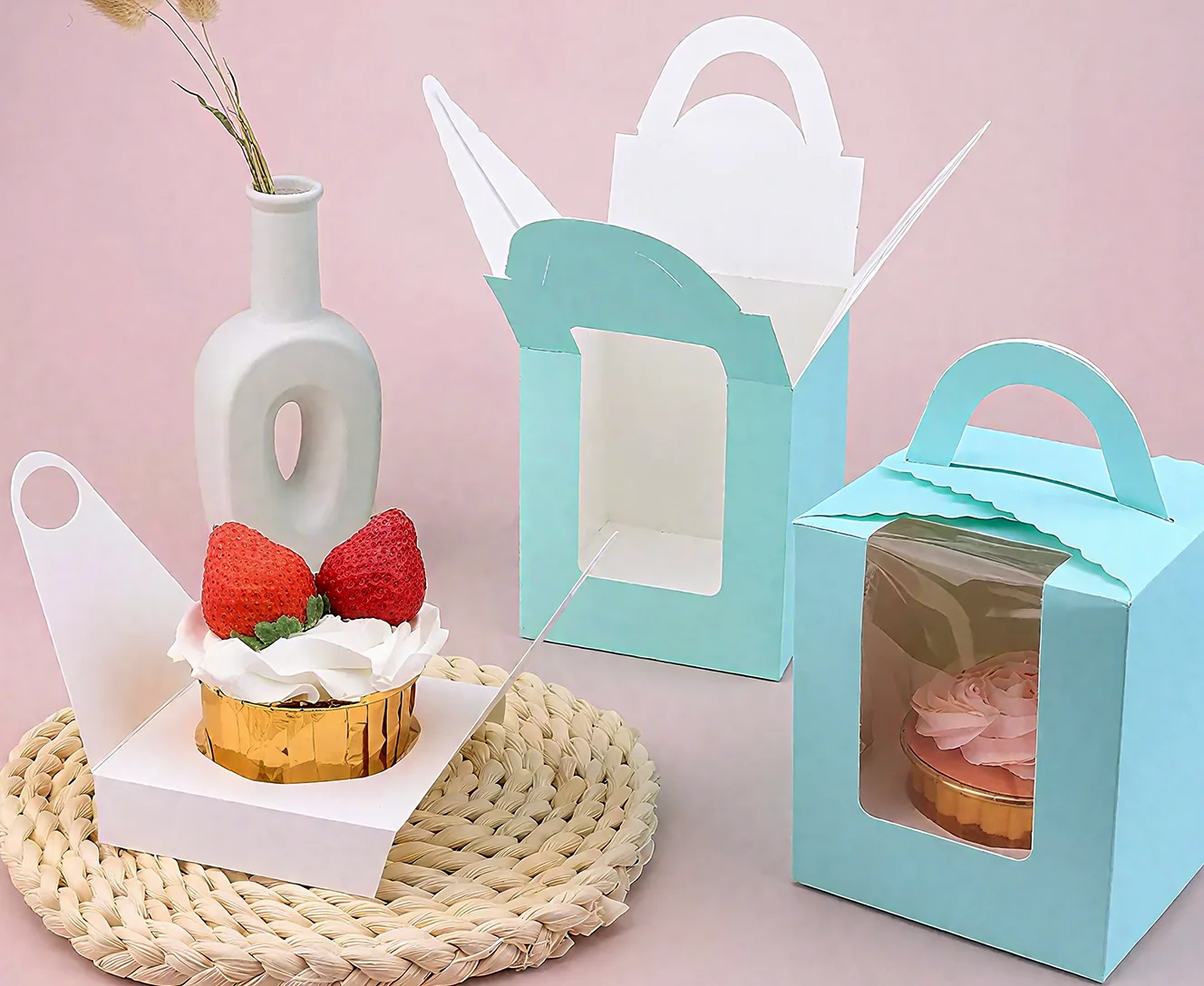 Il materiale della scatola di carta alimentare.