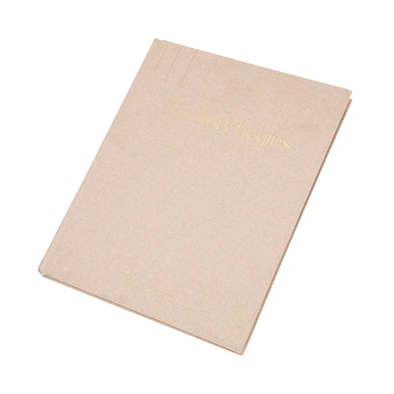 Linen Fabric Cover Diary Notebook